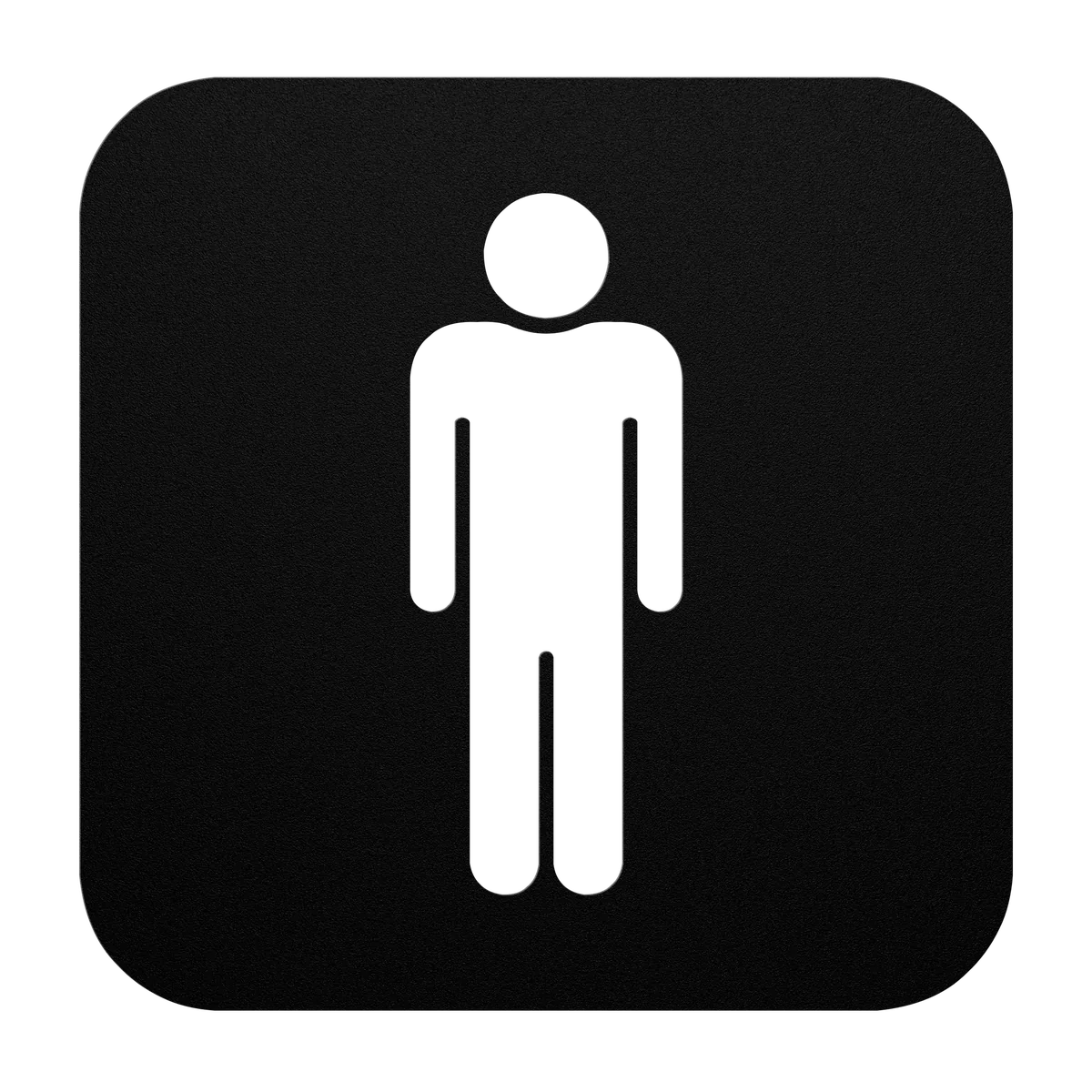 Signage Mens Restroom Metal Sign