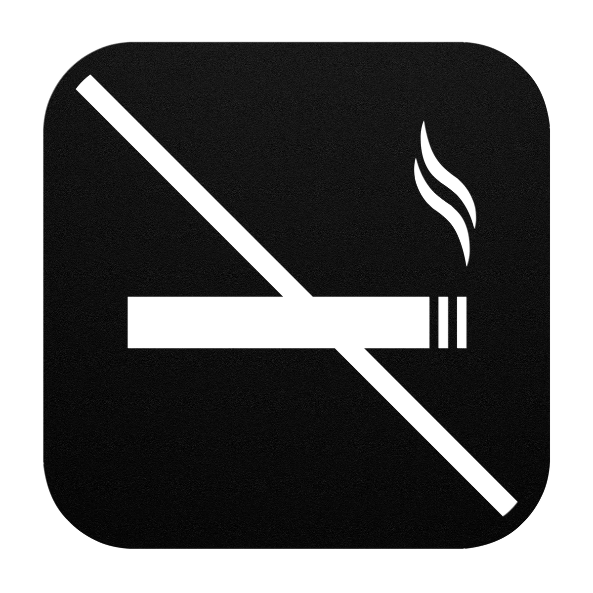 Signage No Smoking Metal Sign