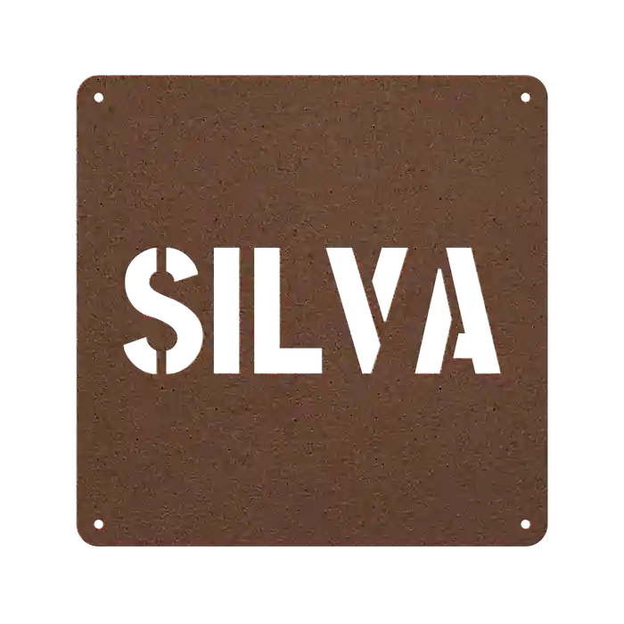 Silva Family Name Sign