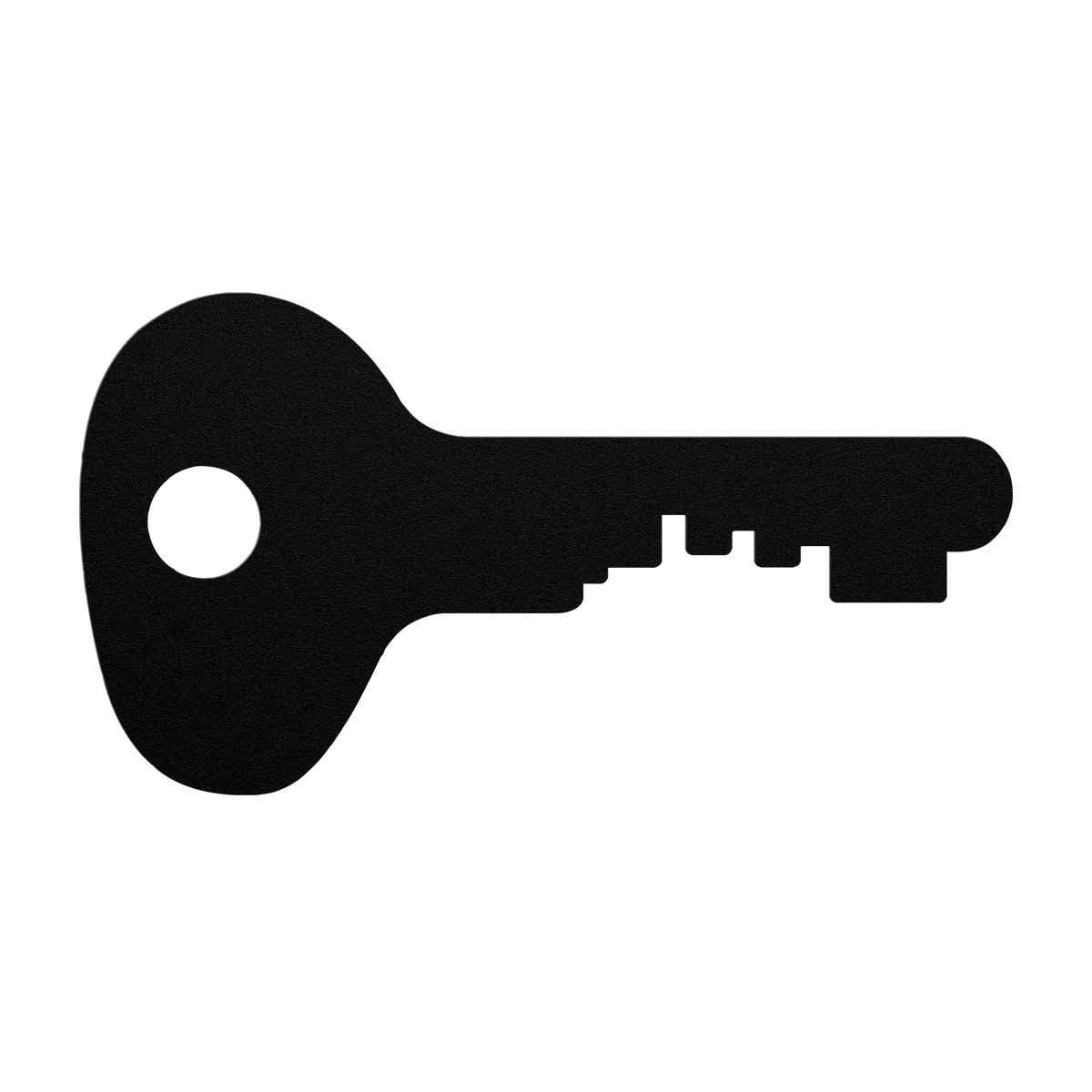 Skeleton Key Egg Bow Metal Sign
