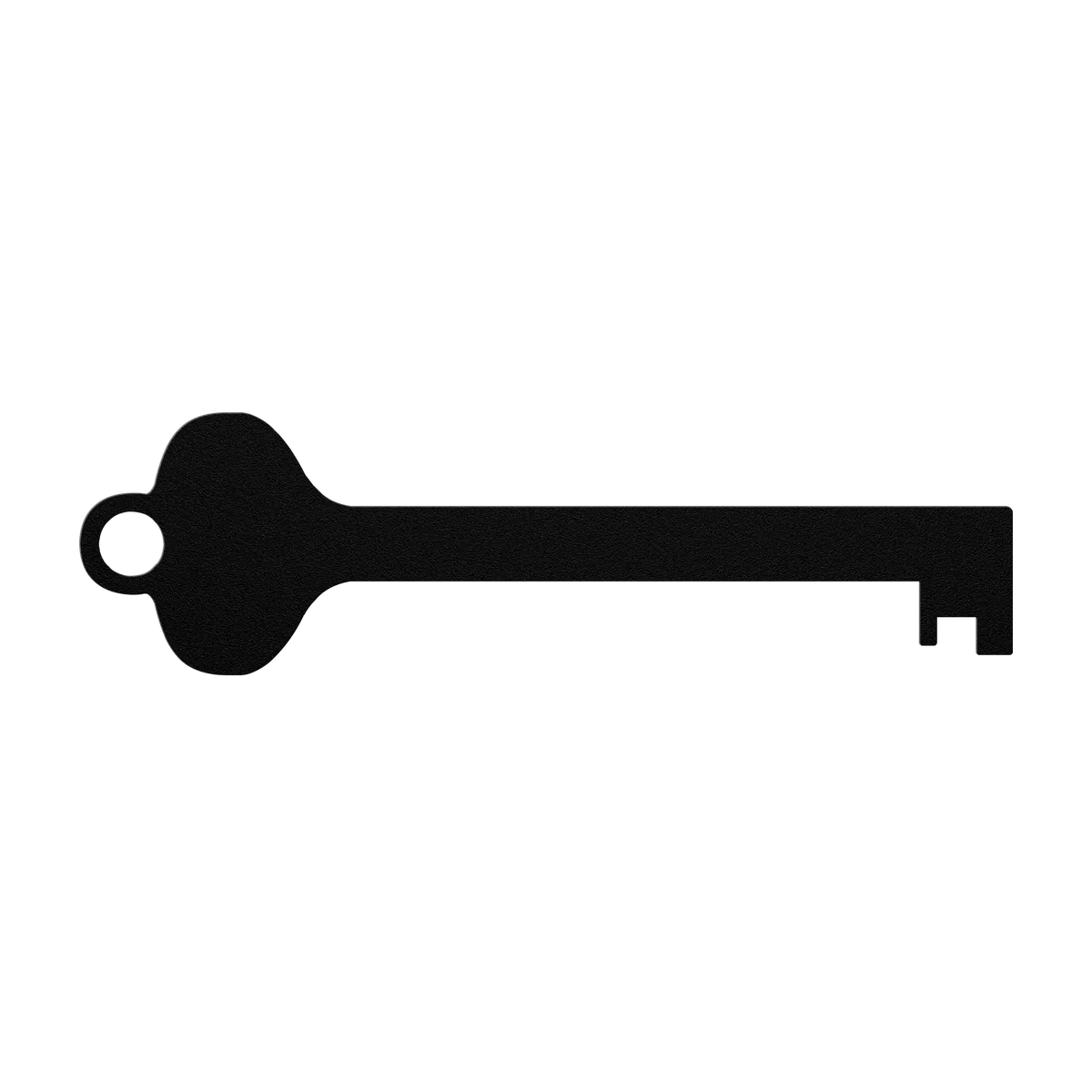 Skeleton Key Ring Top Metal Sign