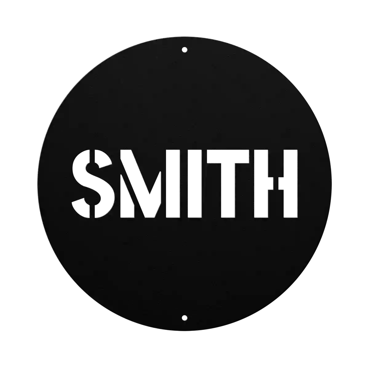 Smith Family Name Sign