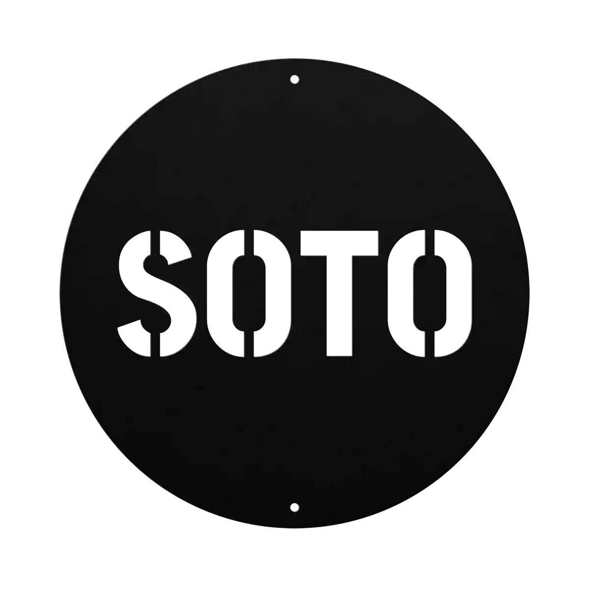 Soto Family Name Sign