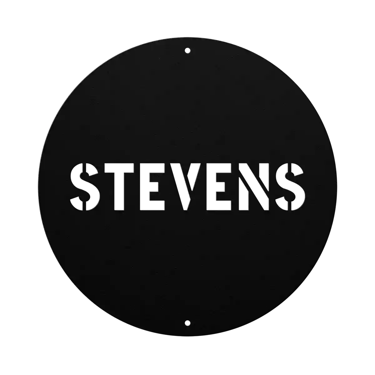 Stevens Family Name Sign