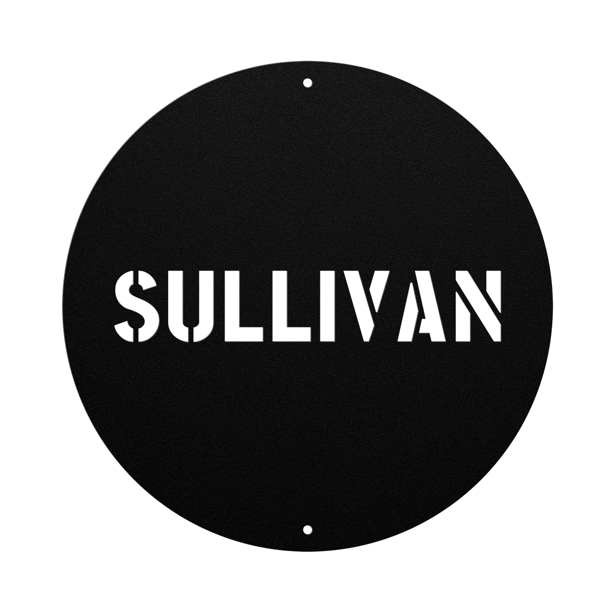 Sullivan Family Name Sign