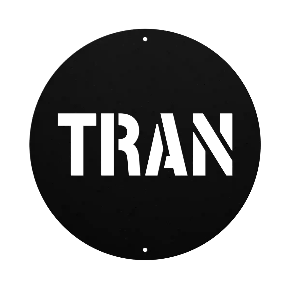 Tran Family Name Sign