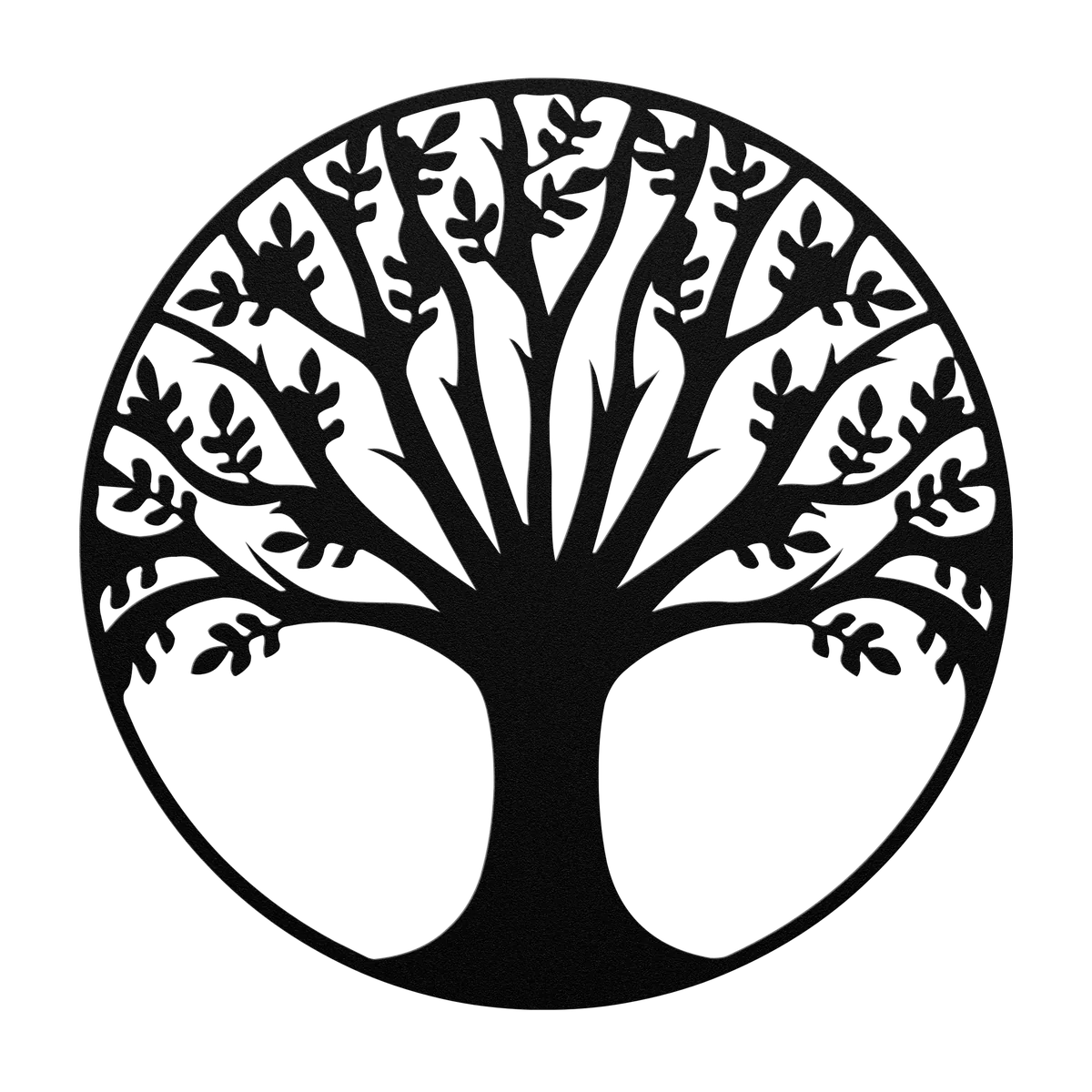 Tree of Life Broad Canopy Metal Sign