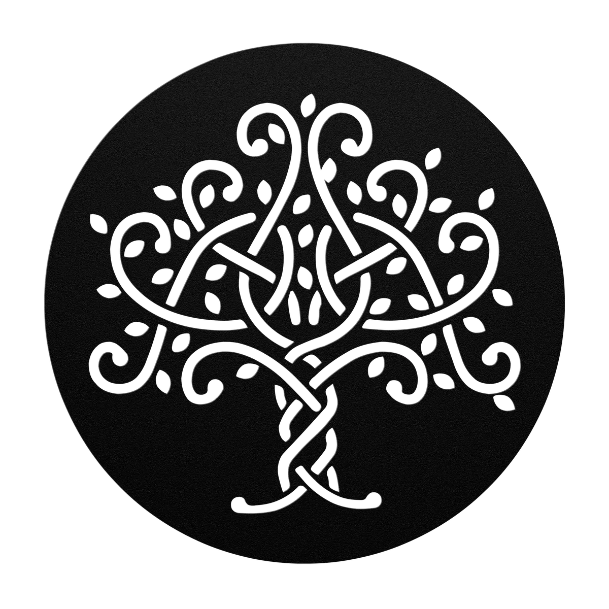 Tree of Life Knotwork Tree Metal Sign
