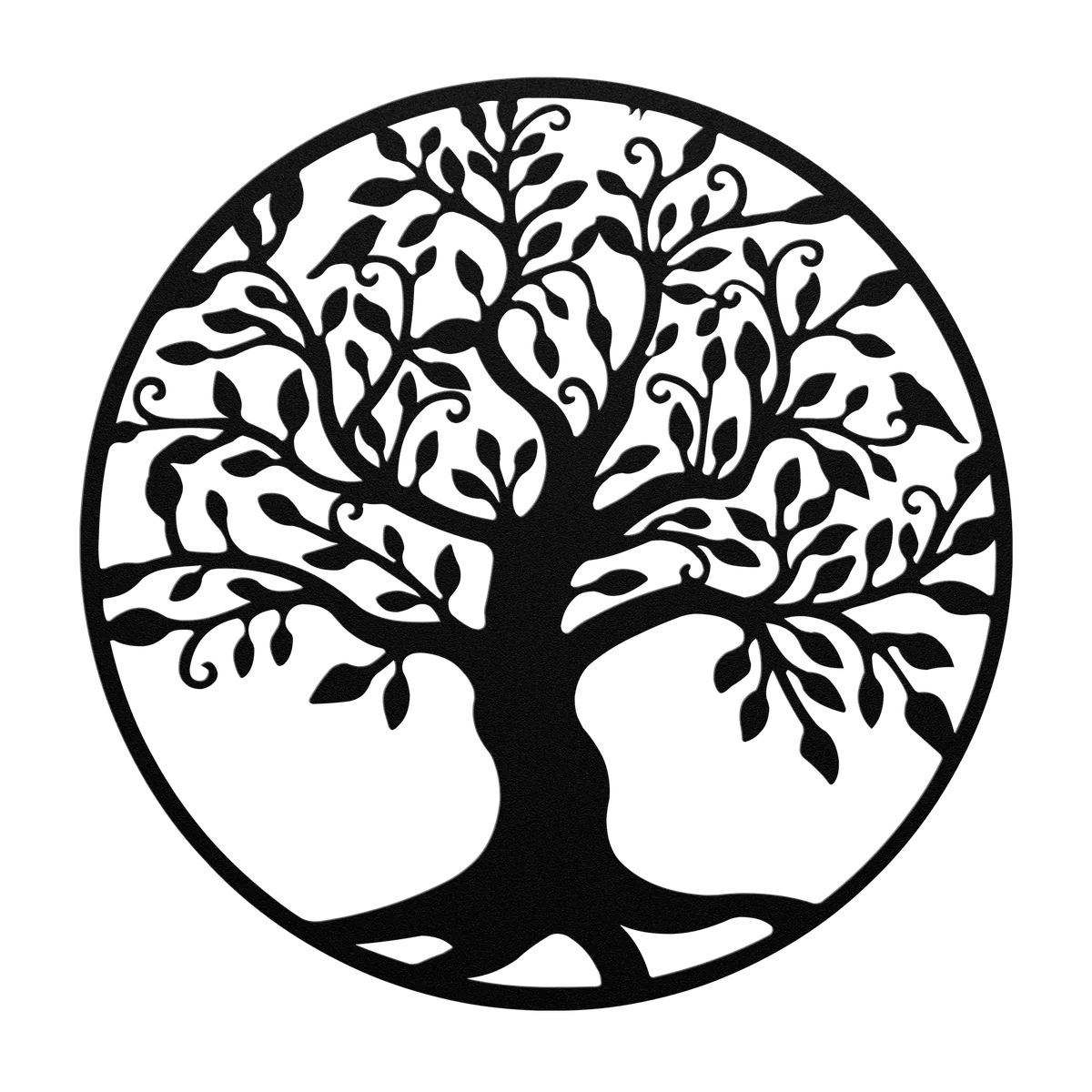 Tree of Life Leafy Oak Metal Sign