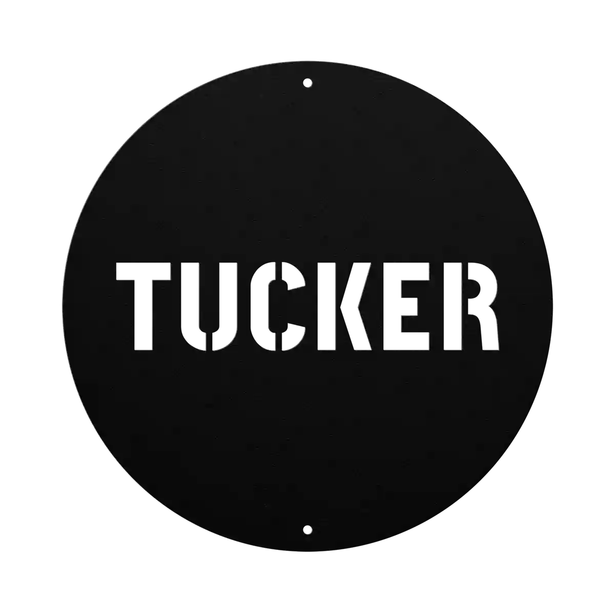 Tucker Family Name Sign