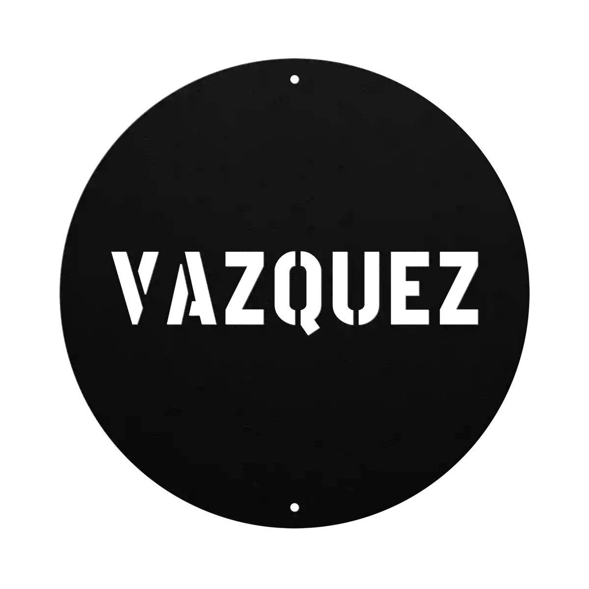 Vazquez Family Name Sign