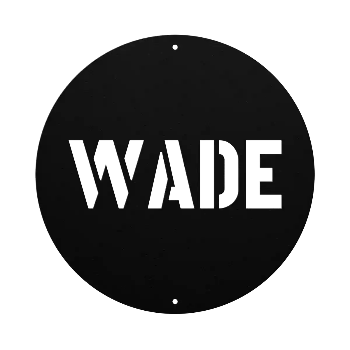 Wade Family Name Sign