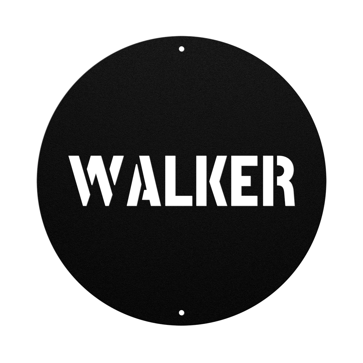 Walker Family Name Sign