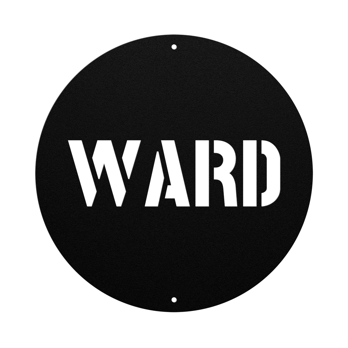 Ward Family Name Sign