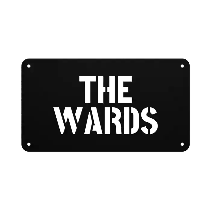 Ward Family Name Sign