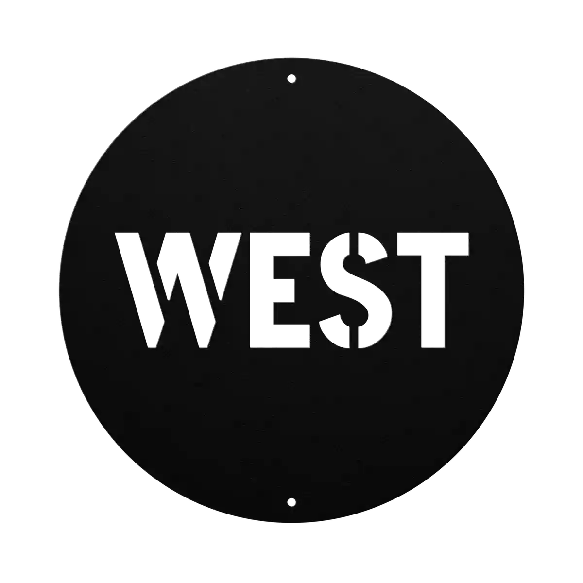 West Family Name Sign
