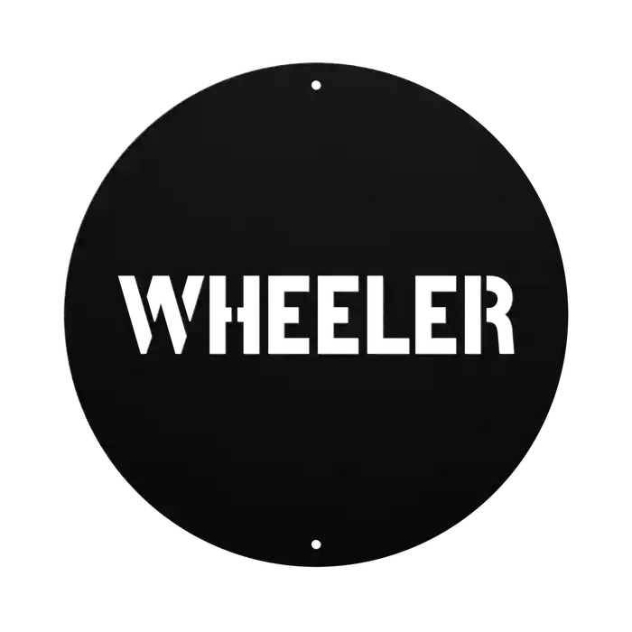 Wheeler Family Name Sign