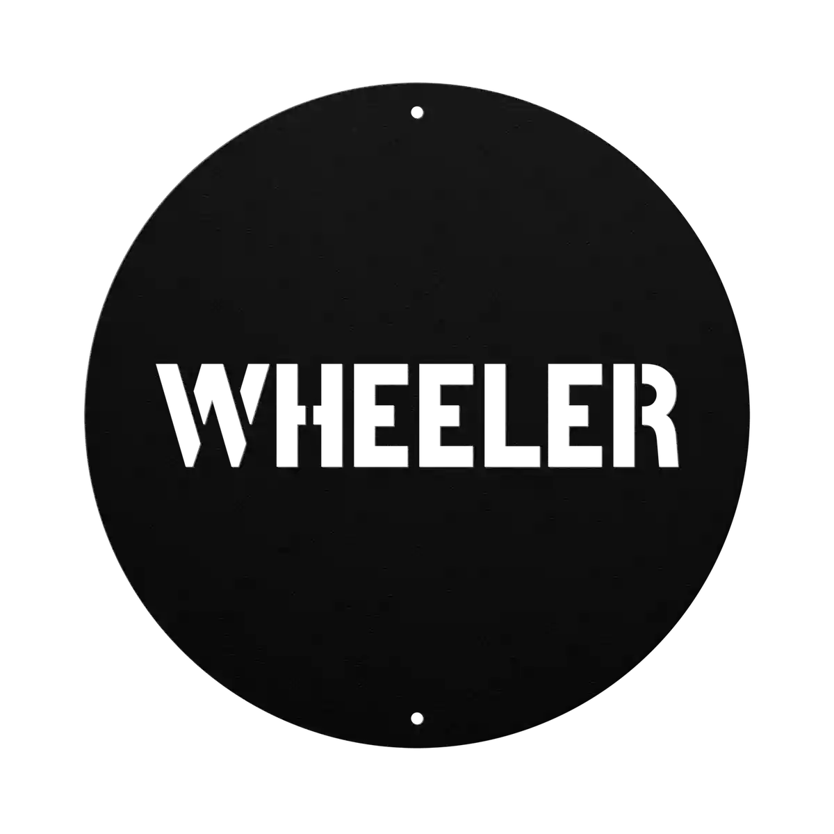 Wheeler Family Name Sign